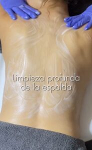 Limpieza profunda de espalda