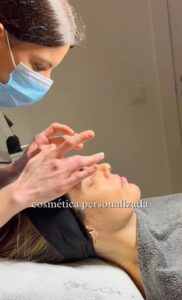Cosmética personalizada. Tratamiento para poros dilatados